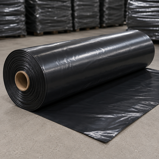Black Polythene Roll 4m x 50m (200m²)